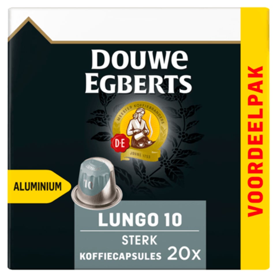 Douwe Egberts Capsules Lungo 10 Sterk