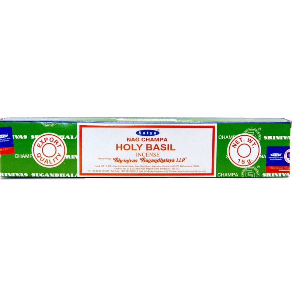 Satya Holy Basil Incence Sticks 15Gm