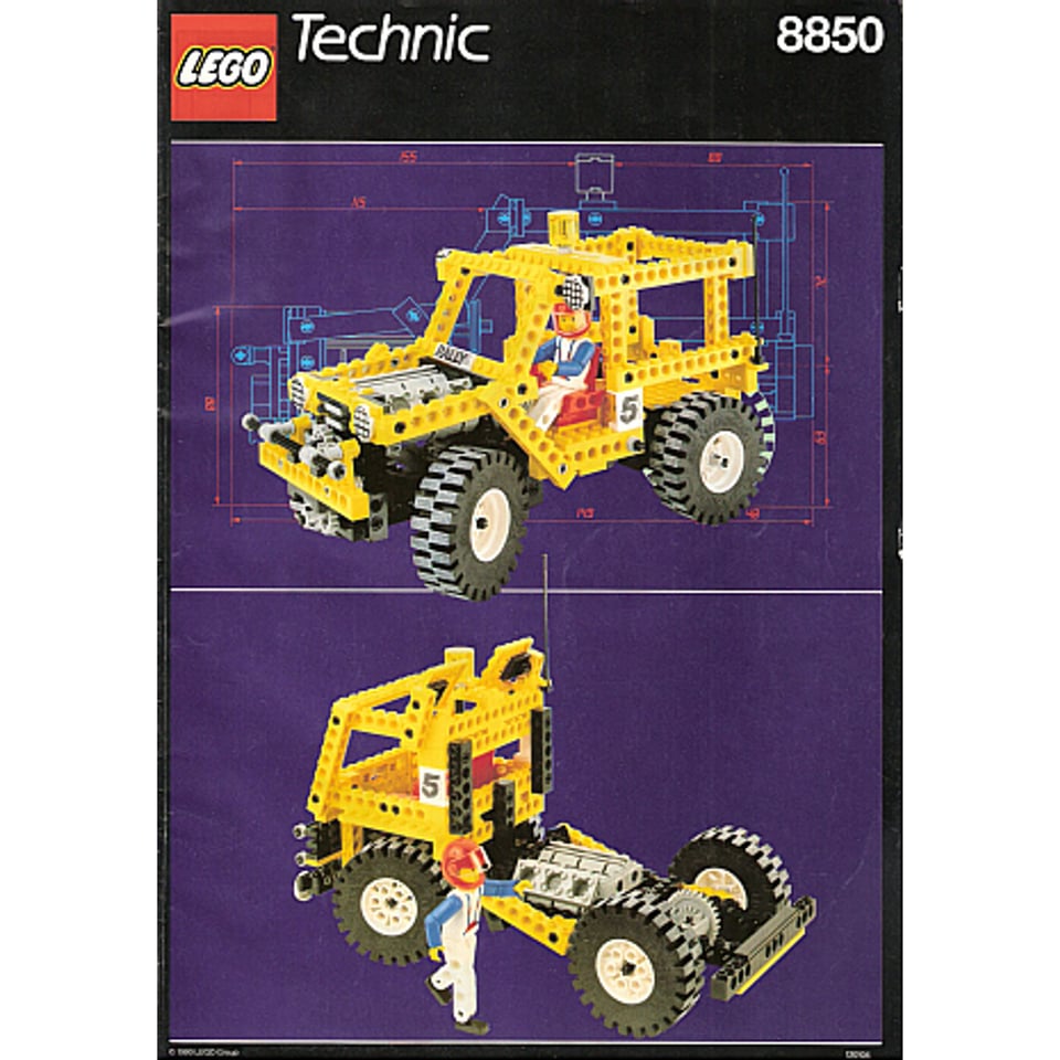 Refurbished LEGO - 8850 Rally Support Truck