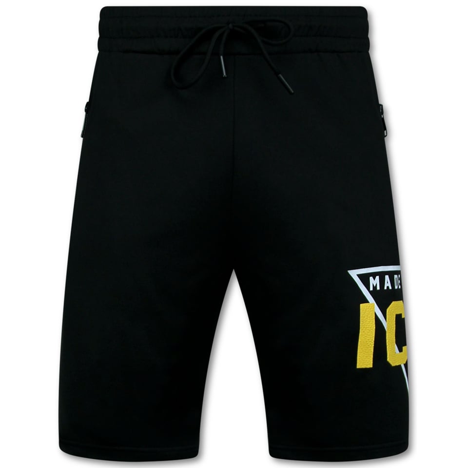 Zomerset Heren ICON - Twinset ICON - Combisets - 11818 - Zwart/ Geel
