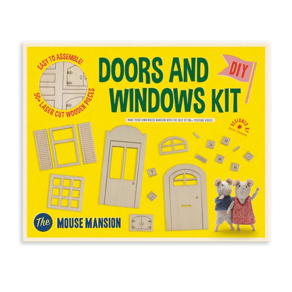 The Toy Mouse Mansion Doors and Windows Set
