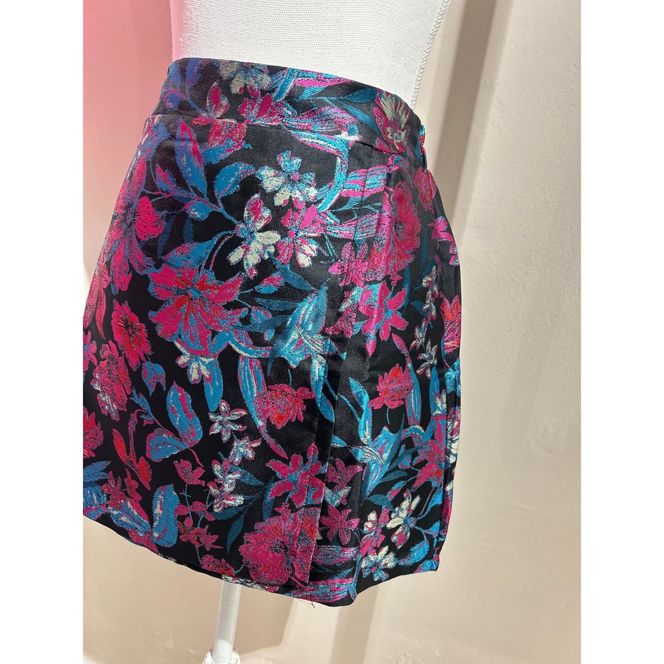 Fantasy mini Skirt - Black & Pink - L/XL