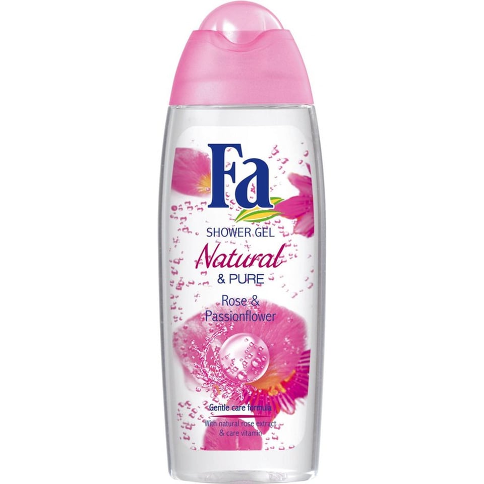Fa Natural & Pure Rose & Passionflower Douchegel