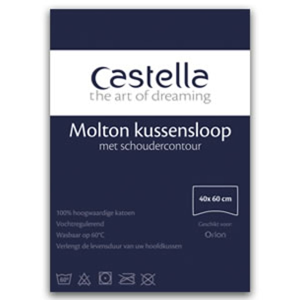 Castella Molton Sloop Voor Castella Orion Kussen 40x60 Cm