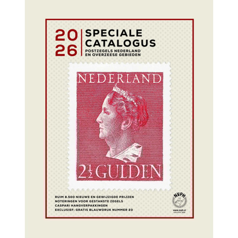 Speciale Catalogus 2026 Postzegels Van Nederland en Overzeese Rijksdelen