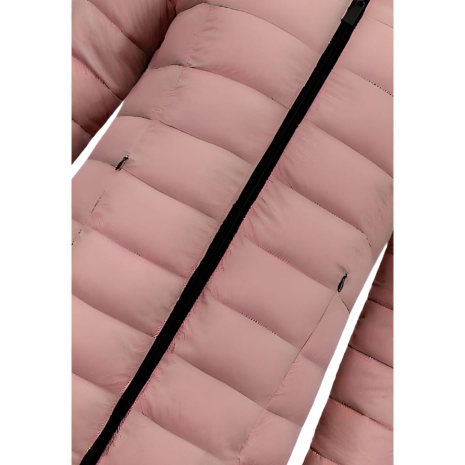 Puffer Jacket Dames - Dubbelzijdig - Slim Fit - Pink