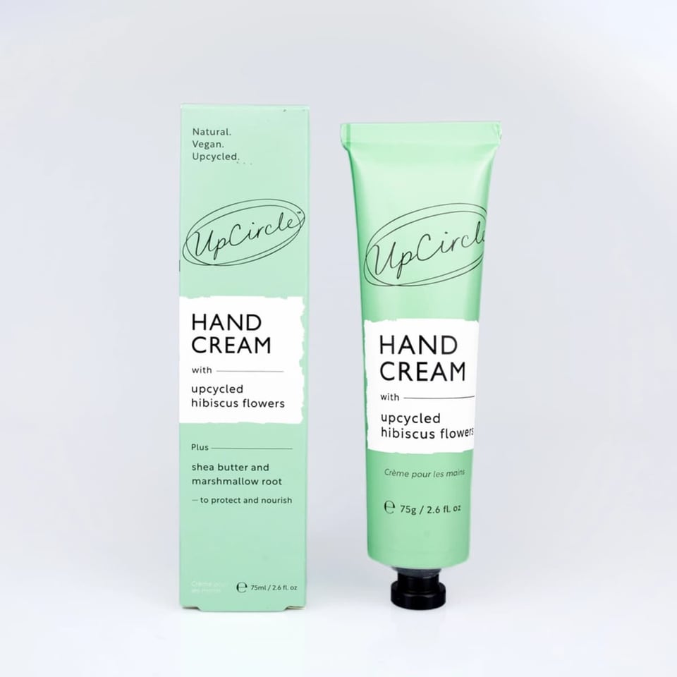 UpCircle Hand Cream with Hibiscus Flowers