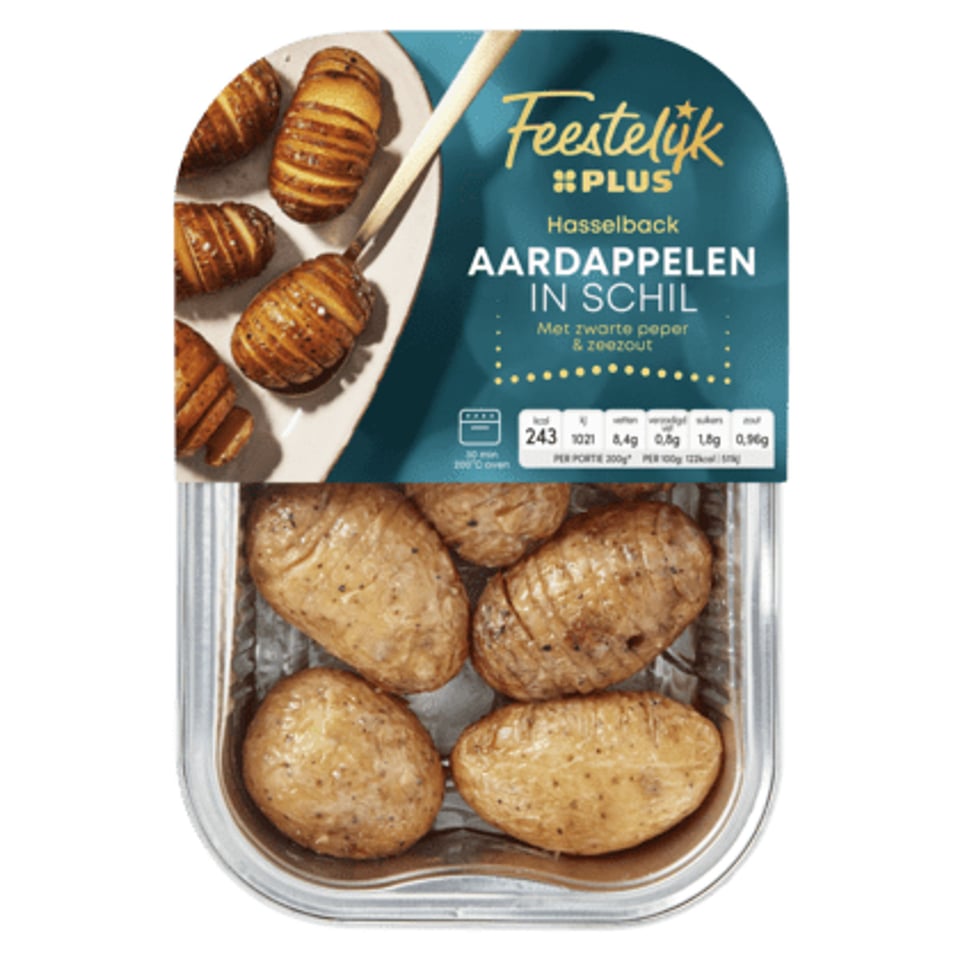 Feestelijk PLUS Hasselback Aardappelen in Schil