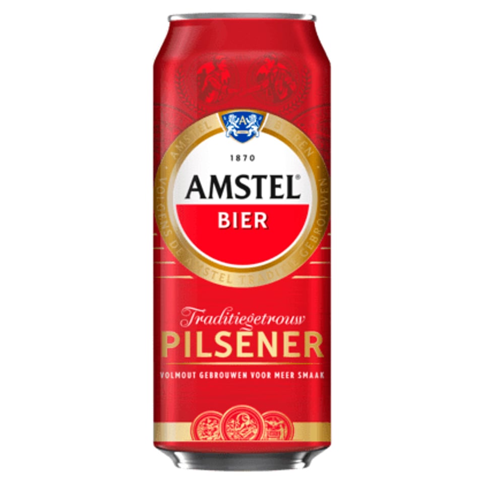 Amstel Pilsener Bier Blik