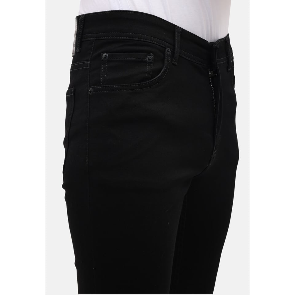 Spijkerbroek Mannen - Nette Stretch Spijker Broek Heren - Regular Fit - MM-R-04 - Zwart