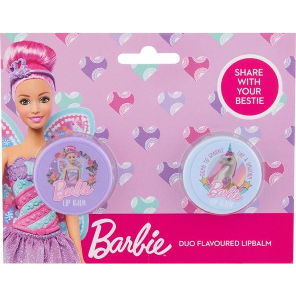 Barbie Lipbalm 2x10gr