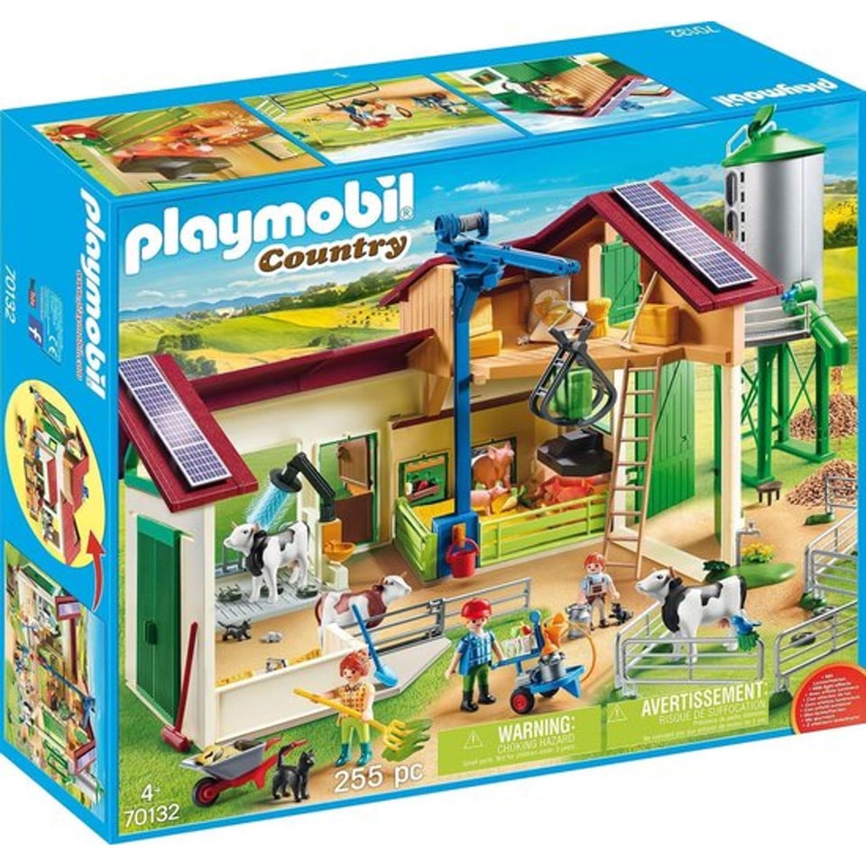 Playmobil 70132 Boerderij Met Silo en Dieren