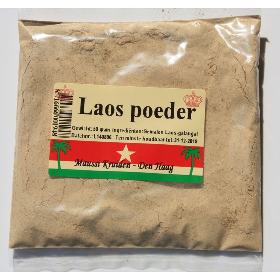 Maussi Kruiden Laos Poeder 50GR