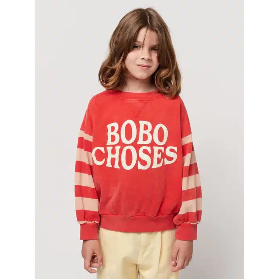 Bobo Choses Bobo Choses Stripes Sweatshirt