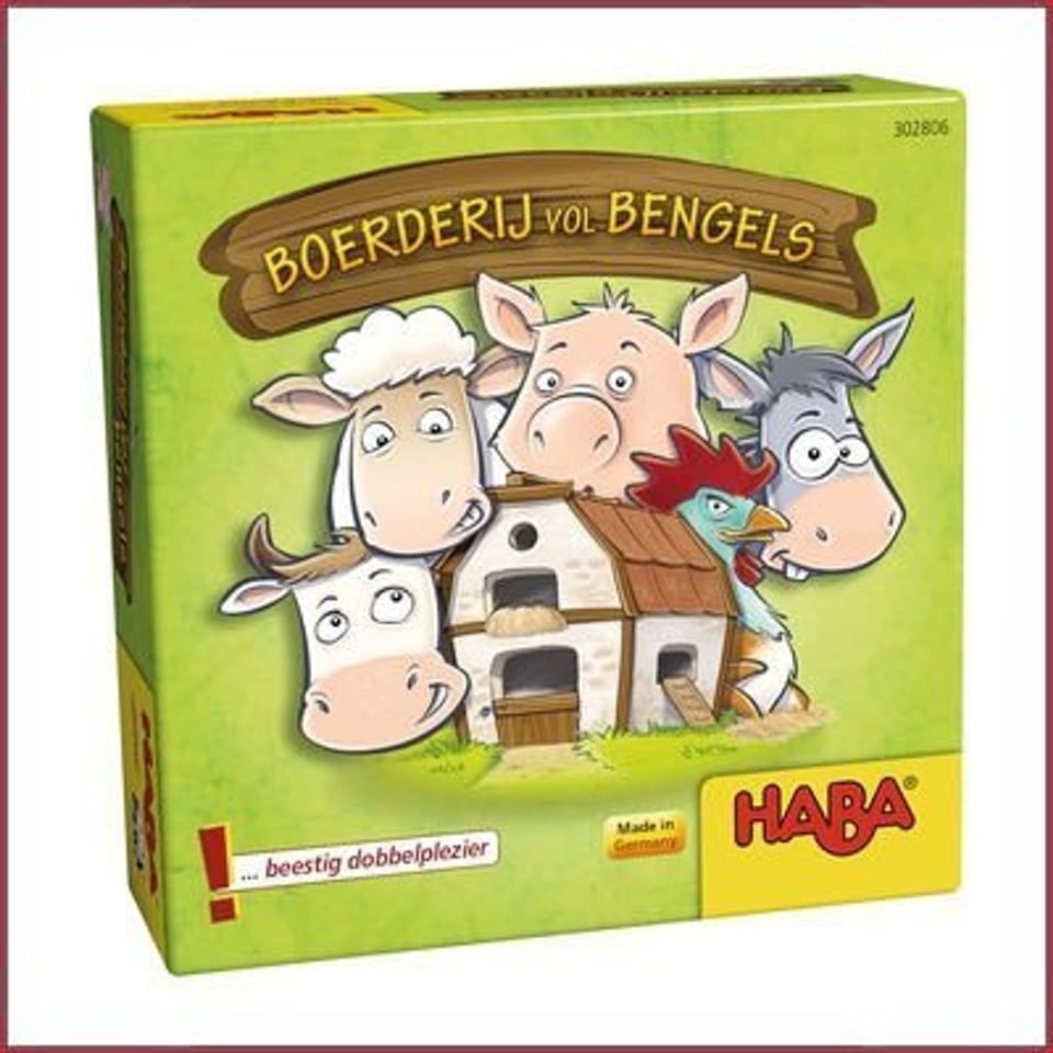 Haba Spel - Boerderij Vol Bengels