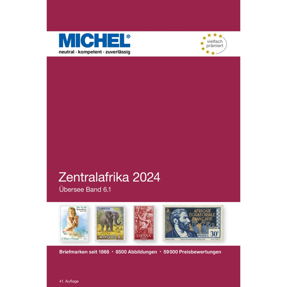 Übersee-Katalog Band 6.1 Zentralafrika 2024