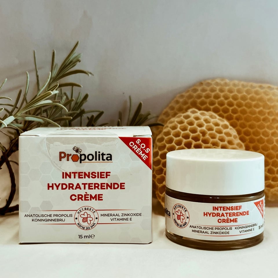 Hydraterende Herstellende Crème (propolis) 15ml Propolita - 15ml
