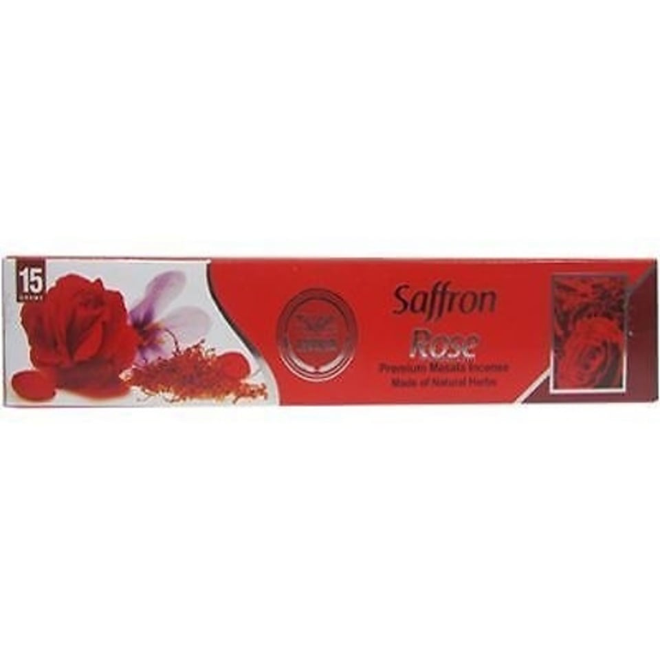 Heera Saffron Rose Incense