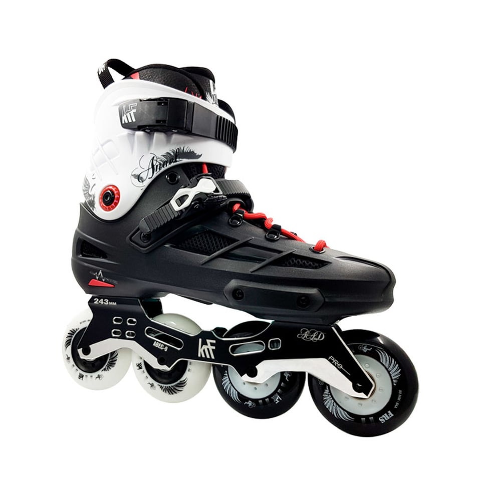 The New Urban Concept KRF Krf Freeskate Angel 4x80 Zwart/Wit