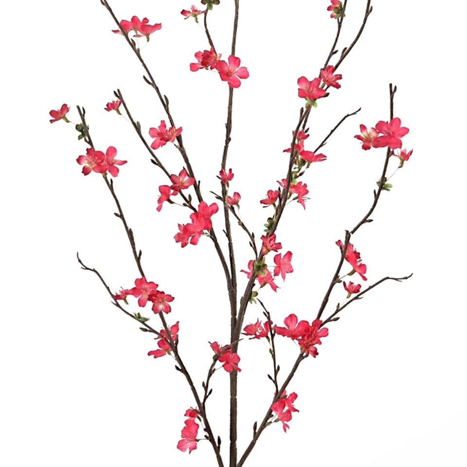 Kunstbloem Sakura Bloesem Roze Op Tak 120cm
