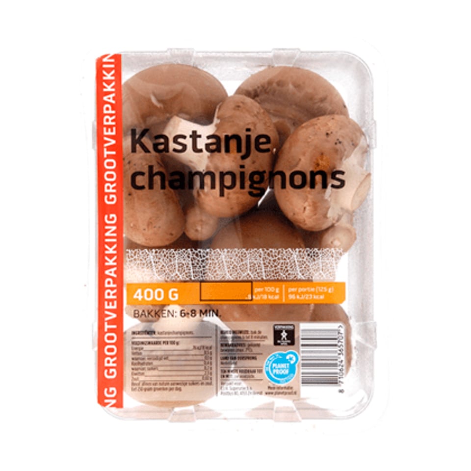 Neutraal Kastanjechampignons