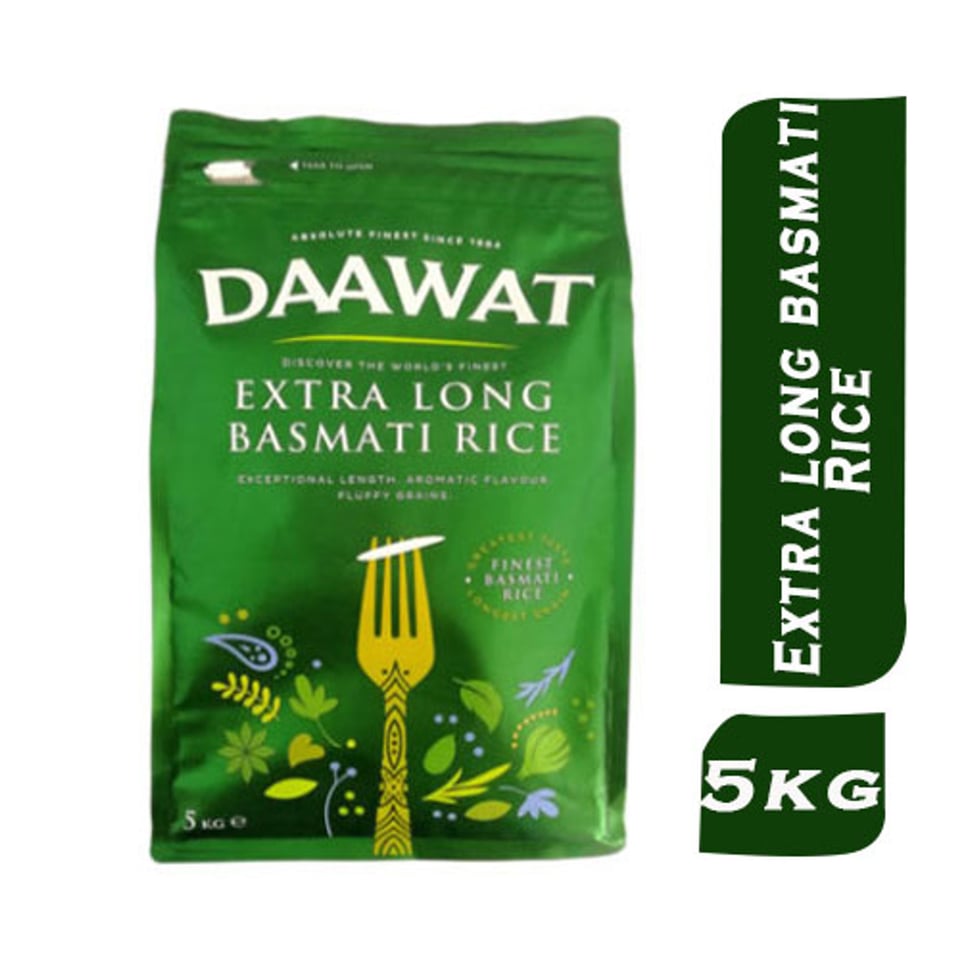Daawat Extra Long Basmati Rice 5 Kg