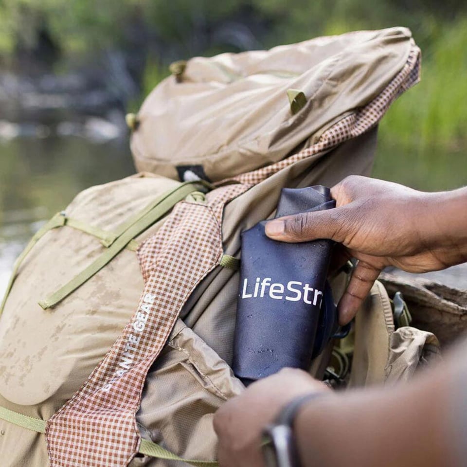 Waterfilter waterzak 3 liter - Lifestraw camping