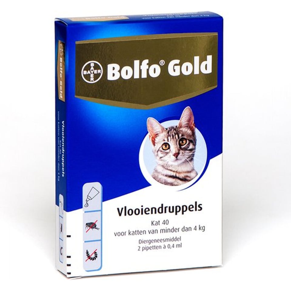 Bolfo Gold Kat 40 - 2 Pipet