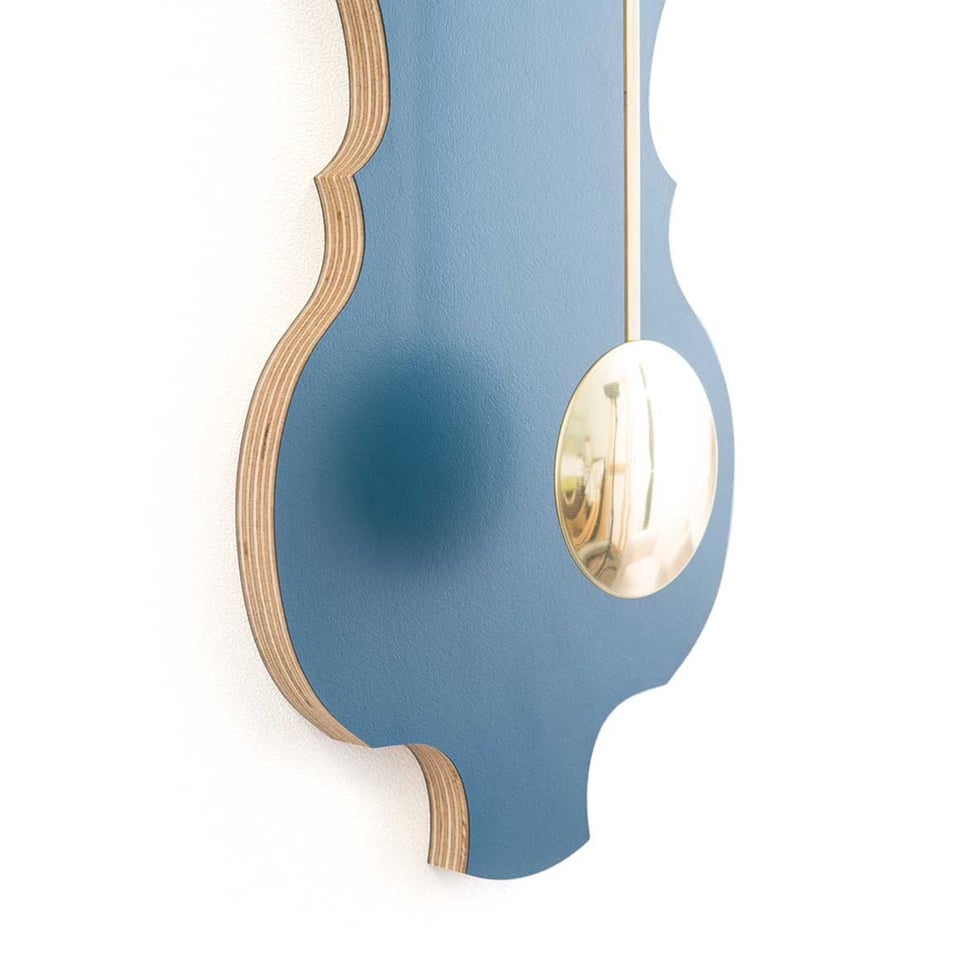 Kies Zelf Je Wand Kloq - Petrol Blauw
