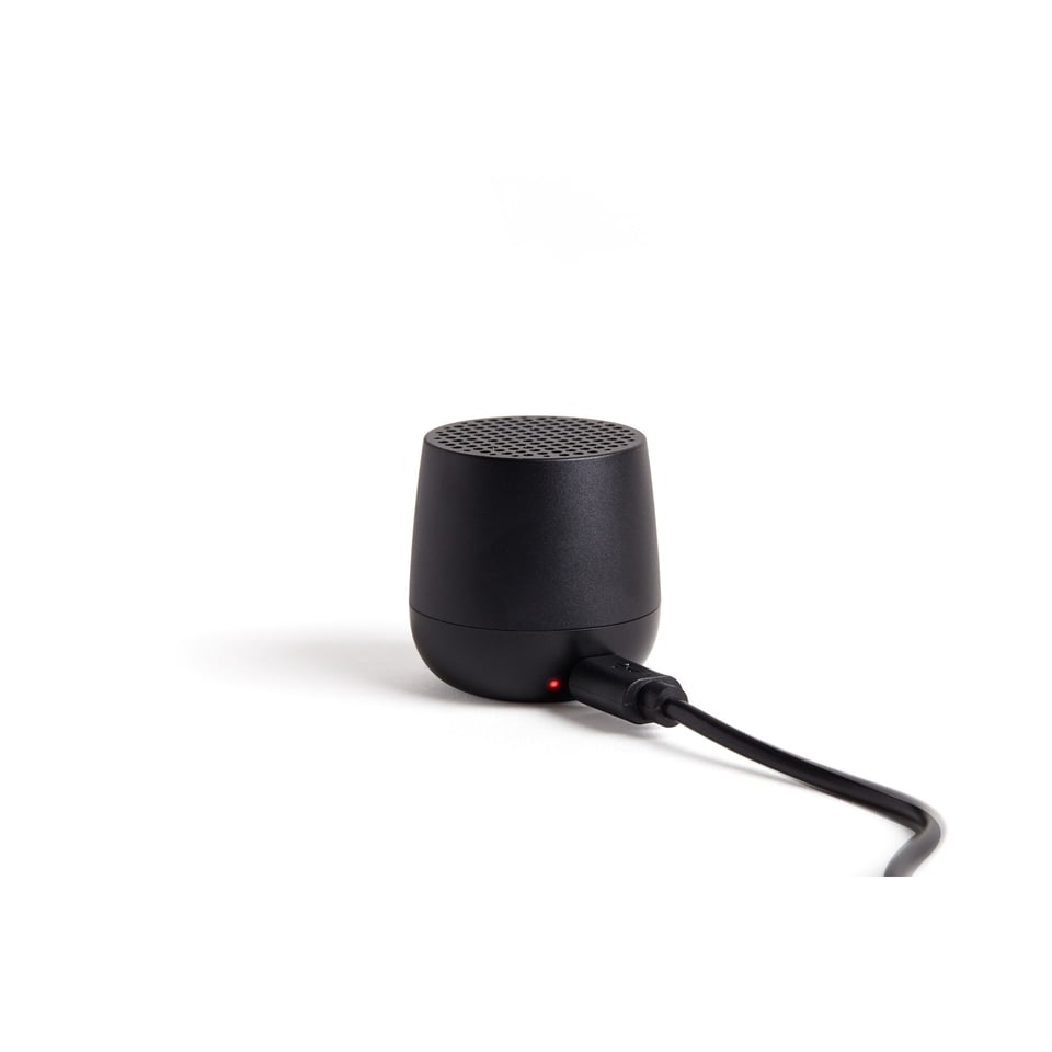 Lexon Mini Speaker Mino Zwart