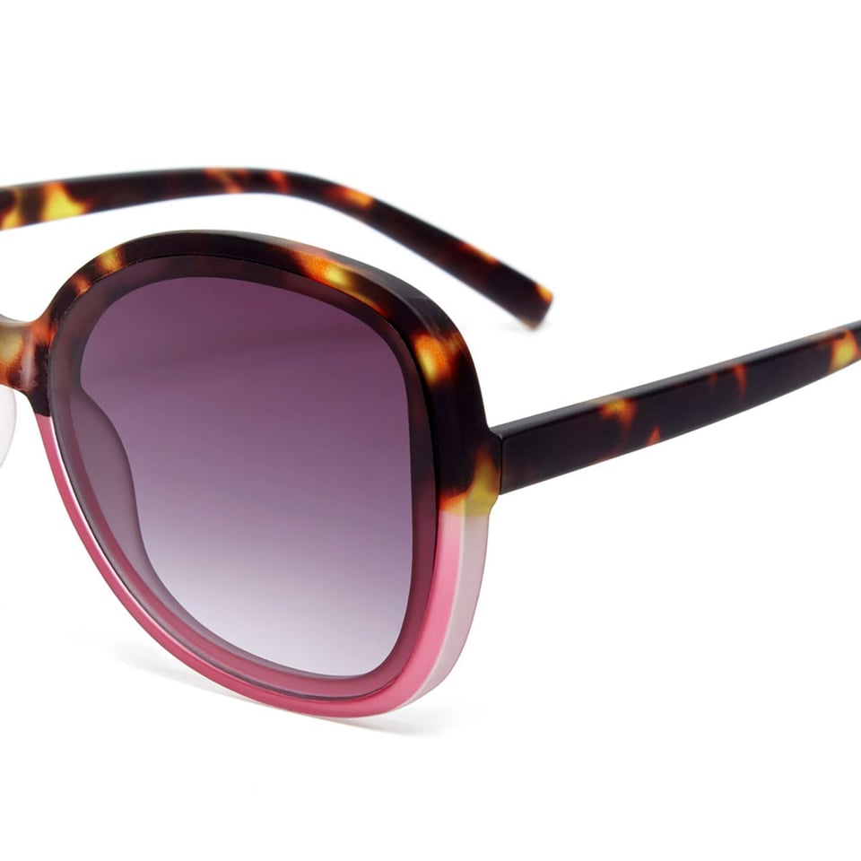 Zonnebril ANNA Butterfly Havana Pink OK019-HP