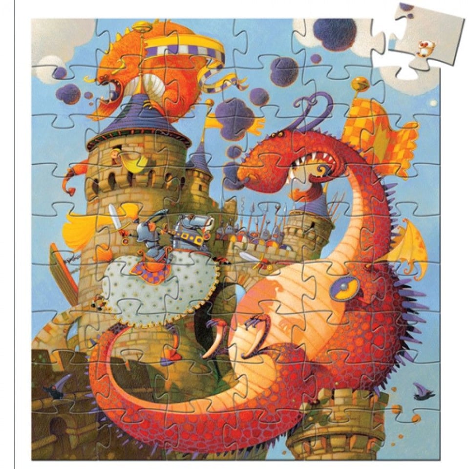 Djeco Puzzel Ridders & Draken