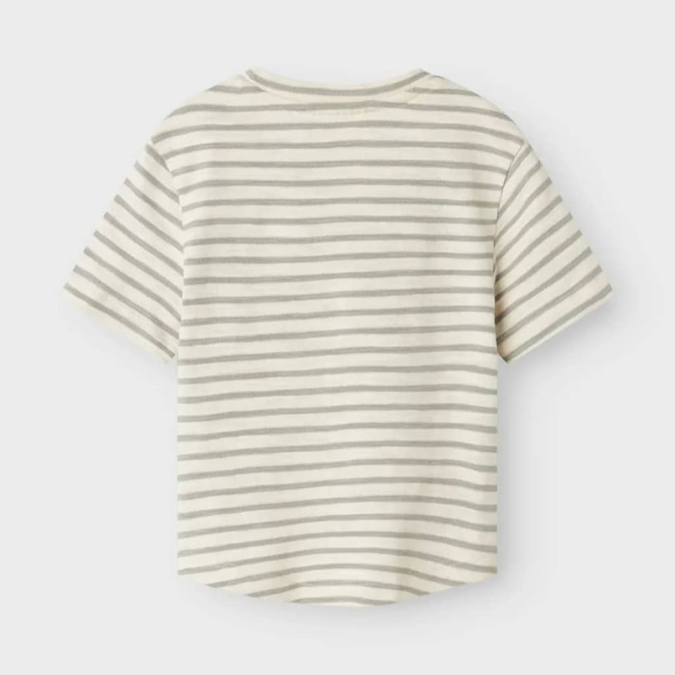 Lil' Atelier T-Shirt Gestreept Forest Fog