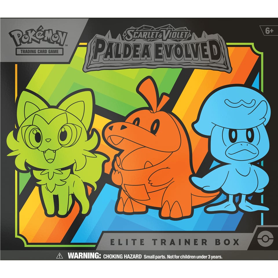 Pokémon Scarlet & Violet Paldea Evolved Elite Trainer Box