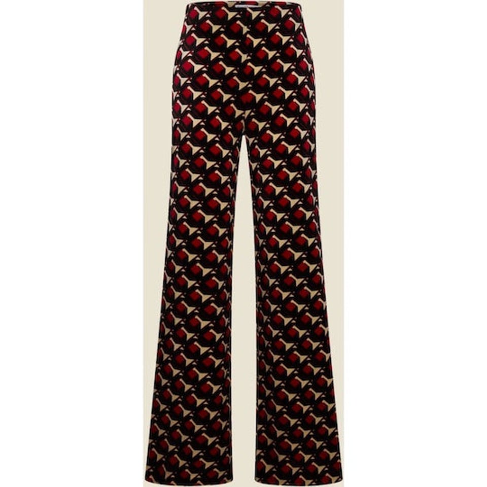 VERY CHERRY Marlene Pants Velvet Blow up