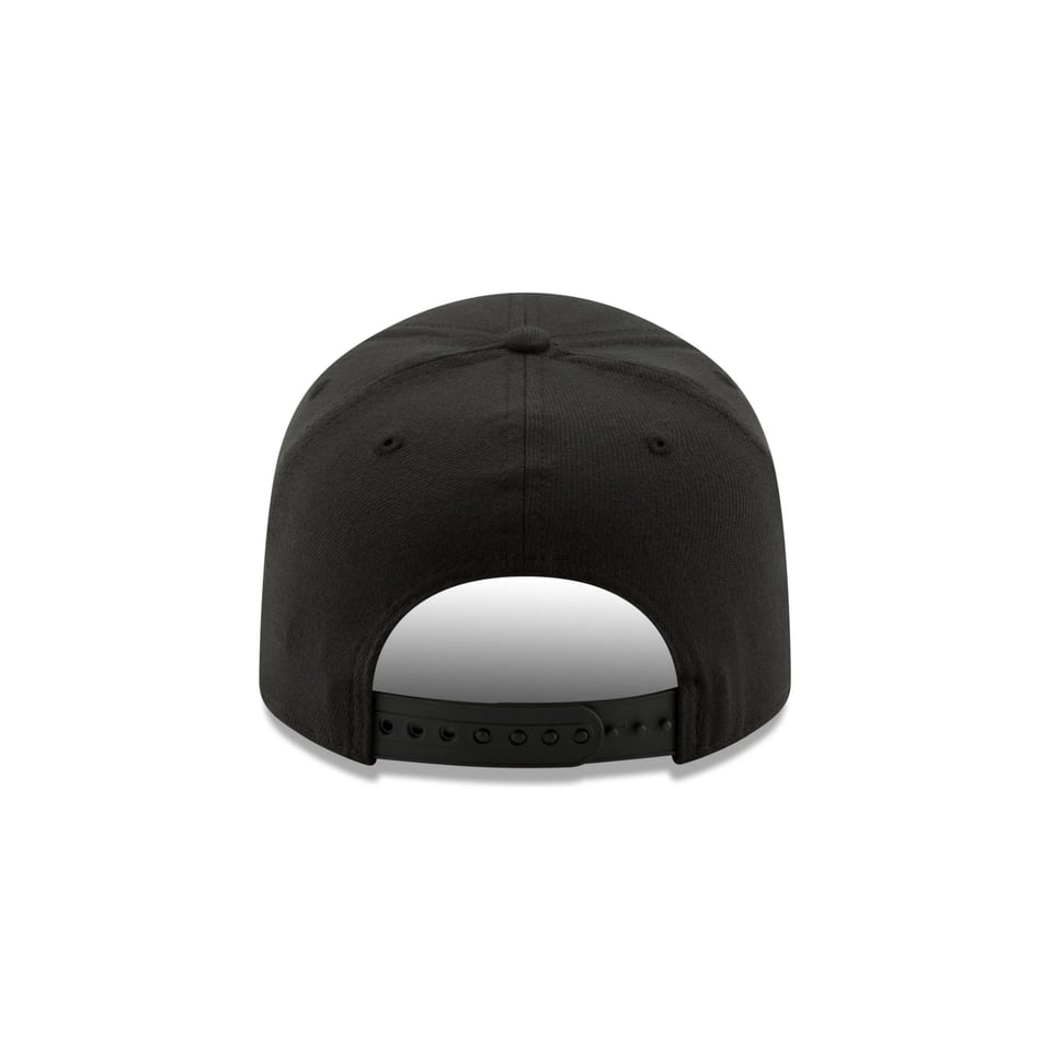 Chicago Bulls Black 9FIFTY Stretch Snap Cap