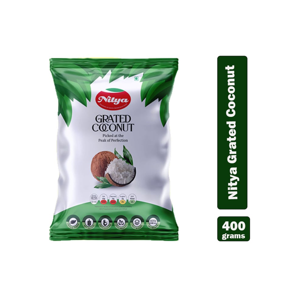 Nitya Frozen Coconut 400 Grams