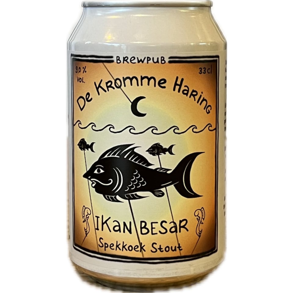 De Kromme Haring Ikan Besar 330ml