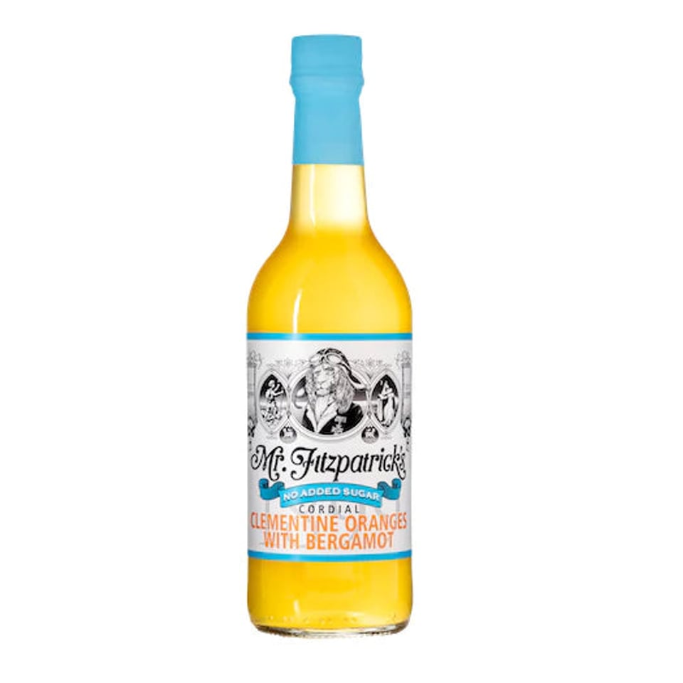 Mr Fitz Clementine, Orange & Bergamot No Added Sugar Cordial (500ml)