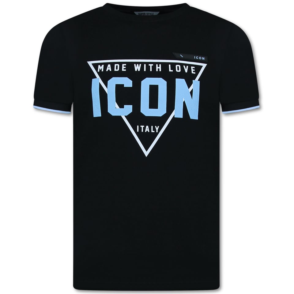 Zomerset Heren ICON - Twinset ICON - Combisets - 11818 - Zwart/ Blauw
