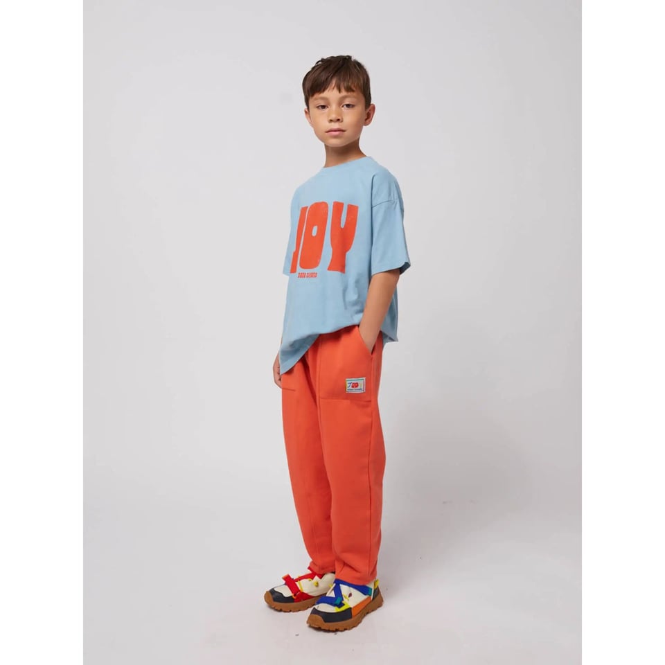 Bobo Choses Smiling Red Jogging Pants