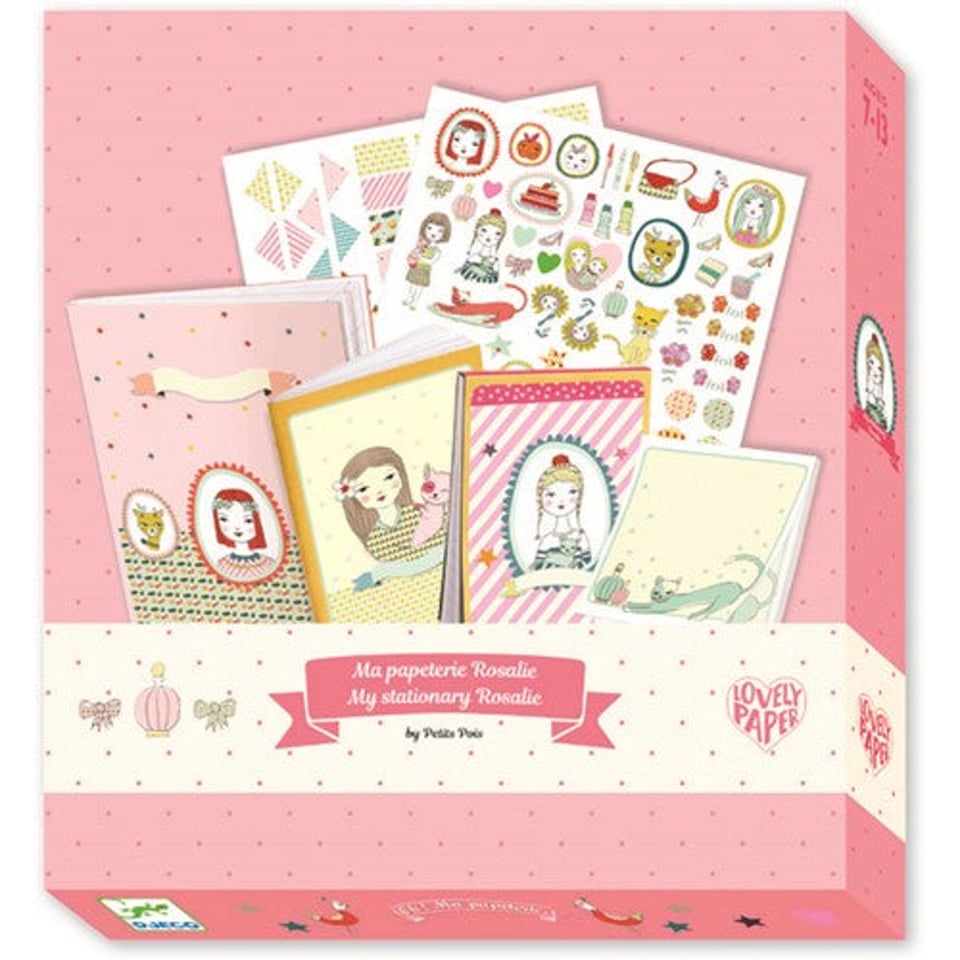 djeco schrijfset rosalie 7+