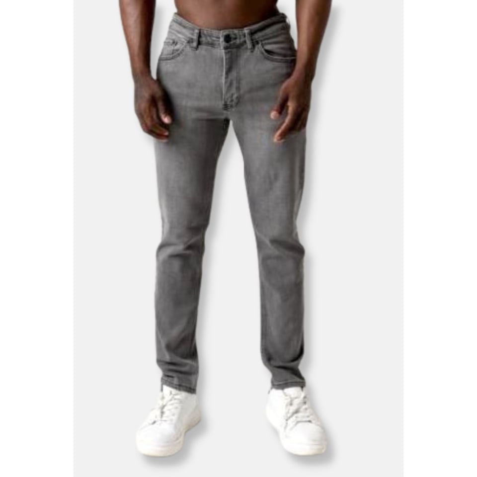 Heren Regular Jeans - DP24-NW - Grijs