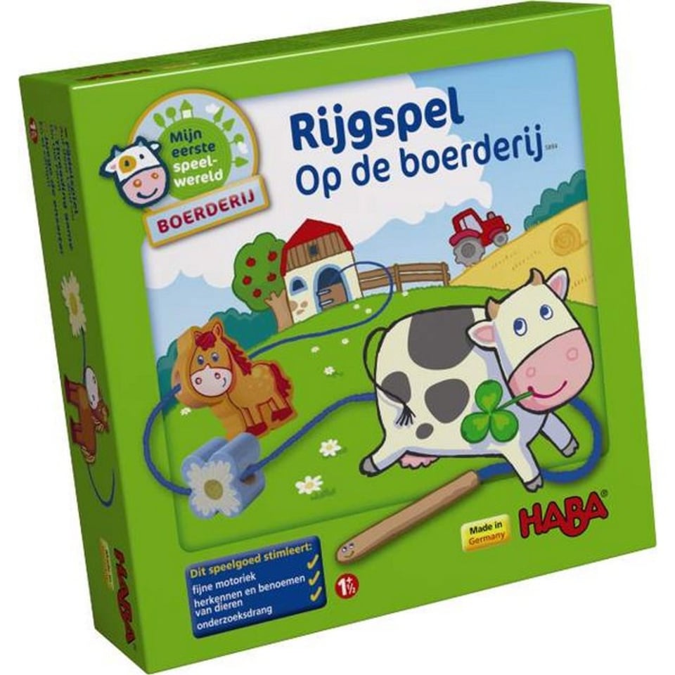 Rijgspel Op De Boerderij