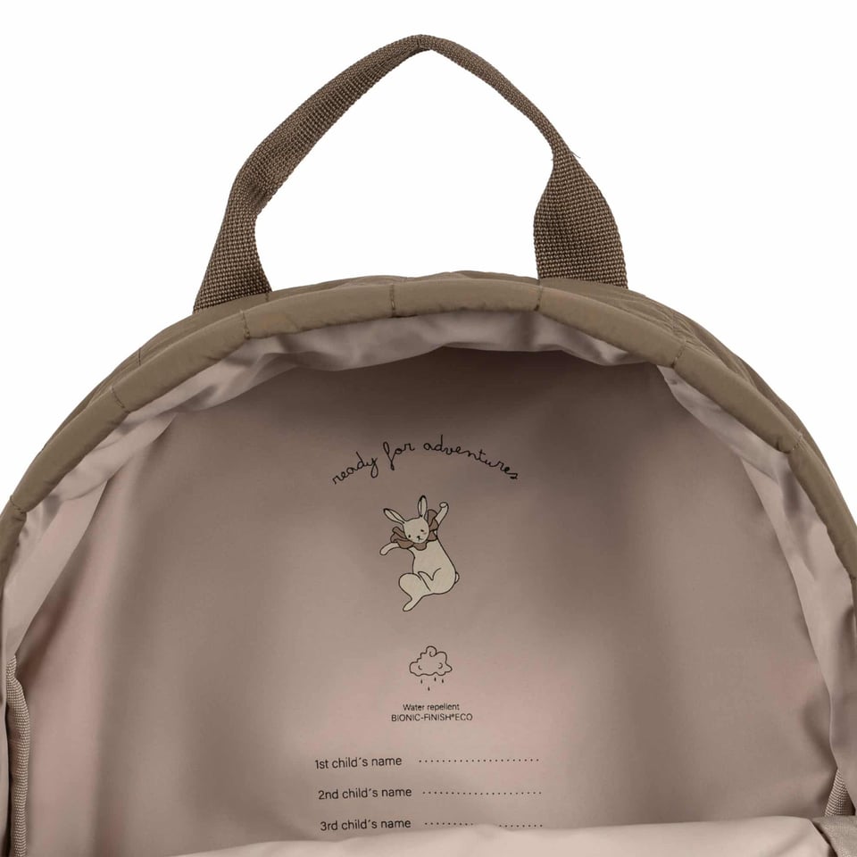 Konges Sløjd Juno Quilted Sequin Backpack Midi Dino