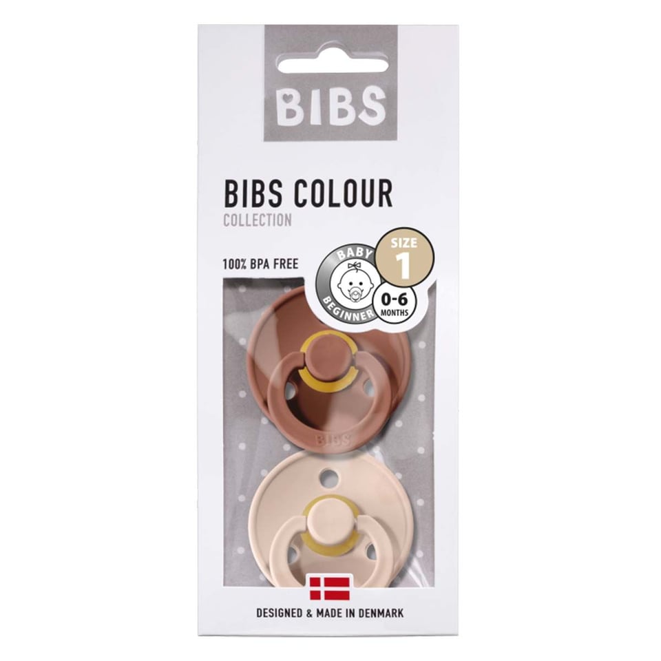 BIBS Set Speentjes - Woodchuck/ Blush T1