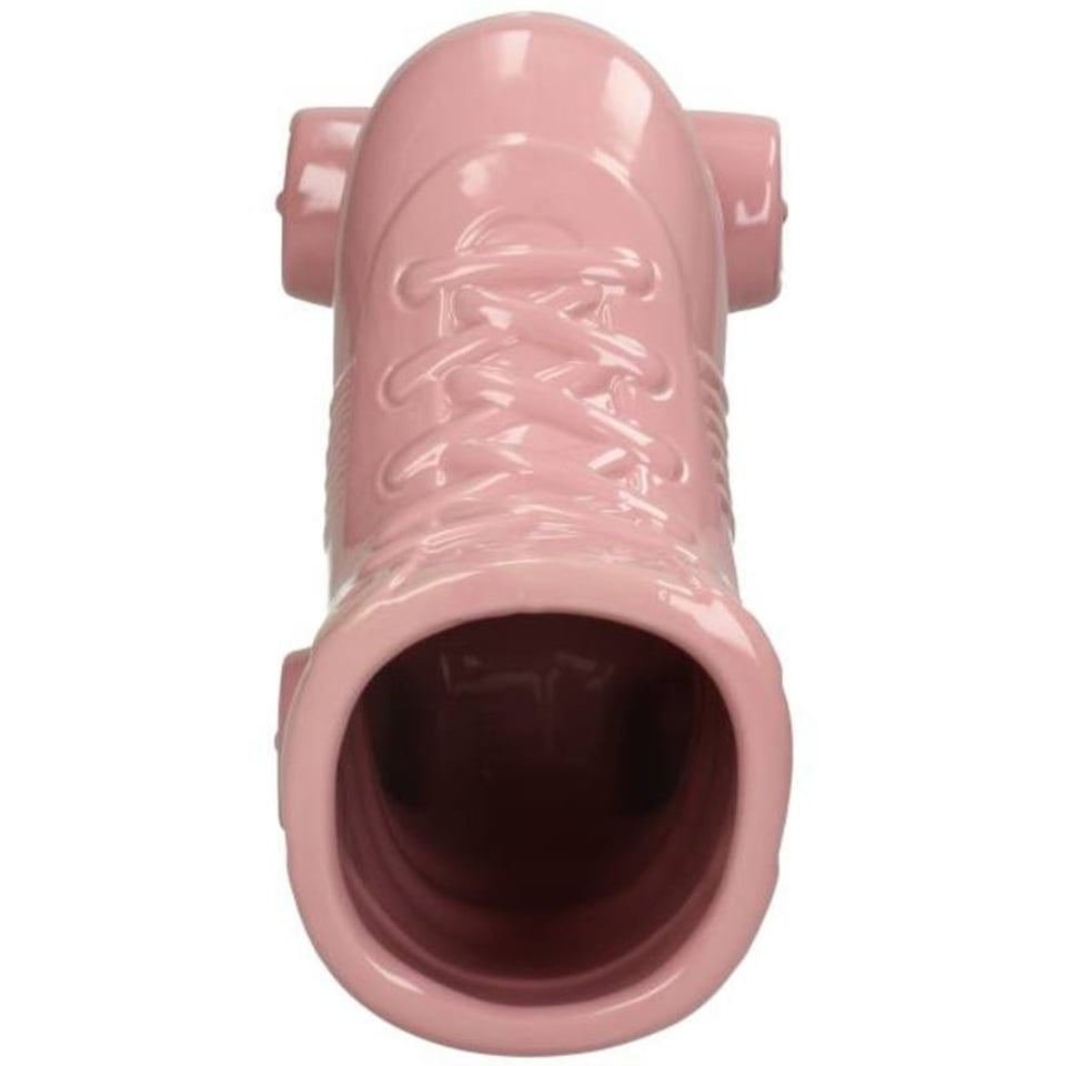 Bloempot Rolschaats Roze