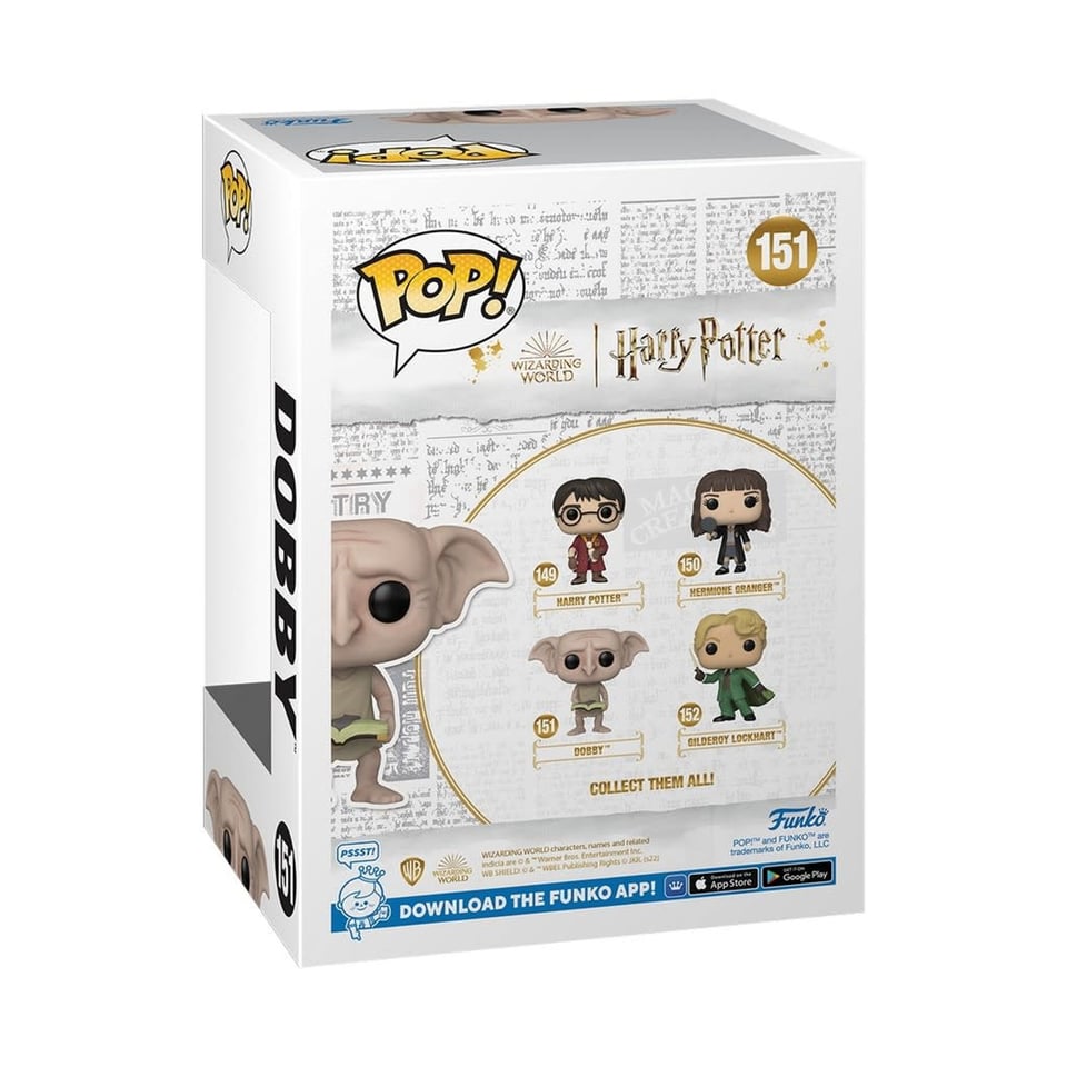 Pop! Harry Potter 151 Chamber of Secrets 20th Anniversary - Dobby