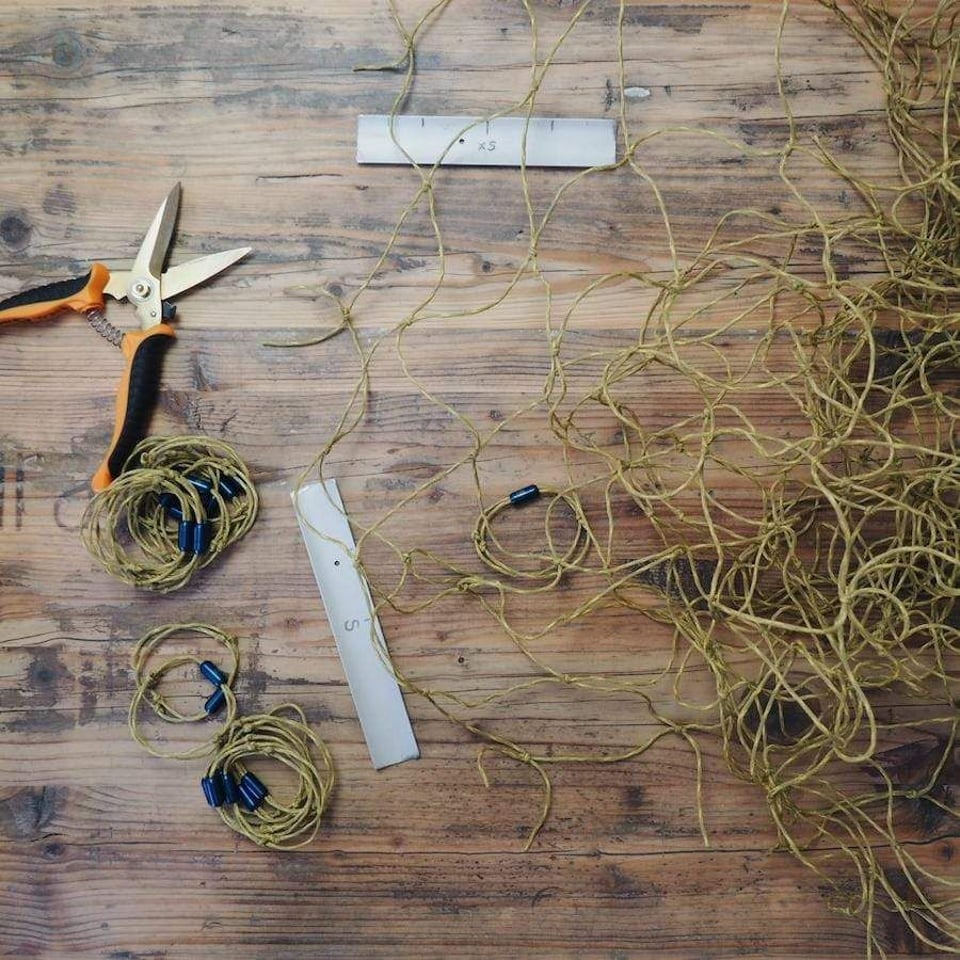 Bracenet upcycled fishing nets bracelet - Wadden Sea