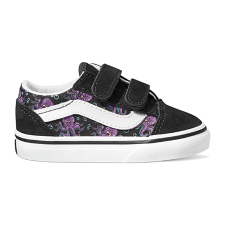 Vans Old Skool V Glow Octopus black/purple